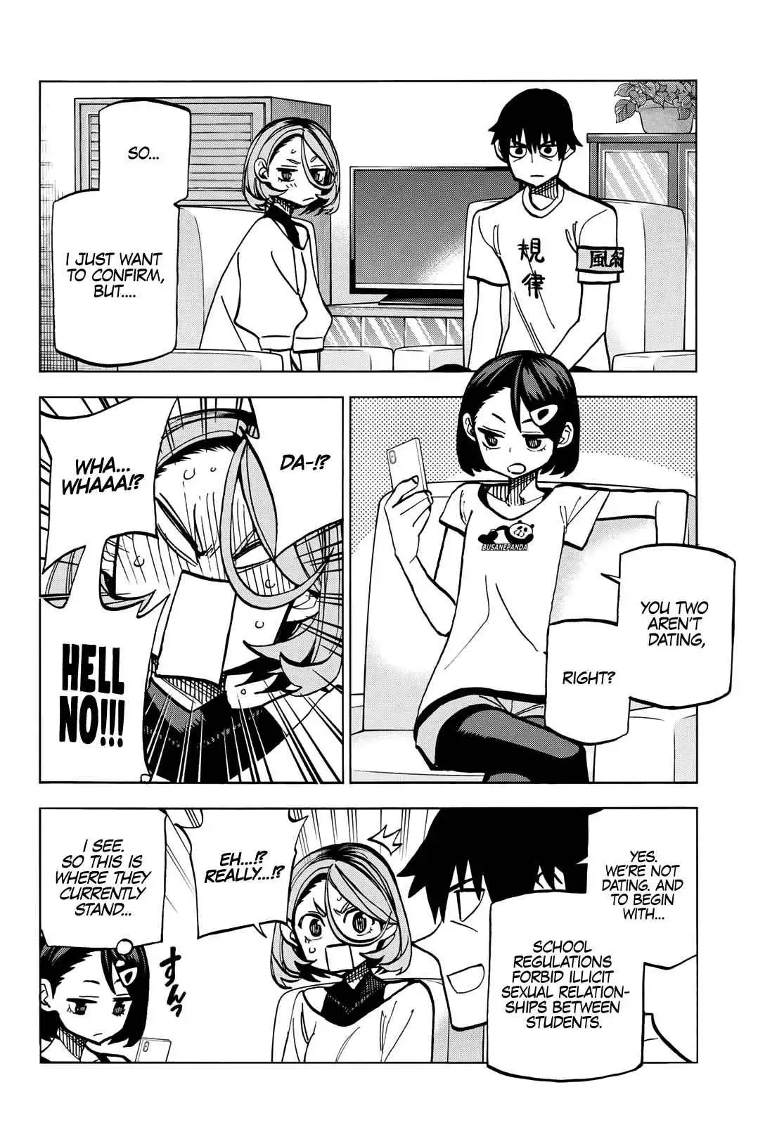 The Story Between a Dumb Prefect and a High School Girl with an Inappropriate Skirt Lengt Chapter 9 11